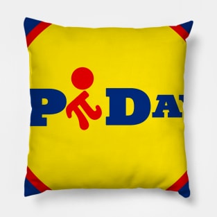 International Pi Day Design Pillow