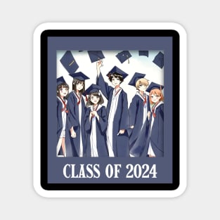 Anime Class of 2024 Magnet