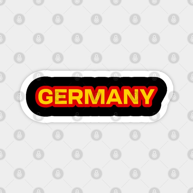 Germany Magnet by Way of the Road