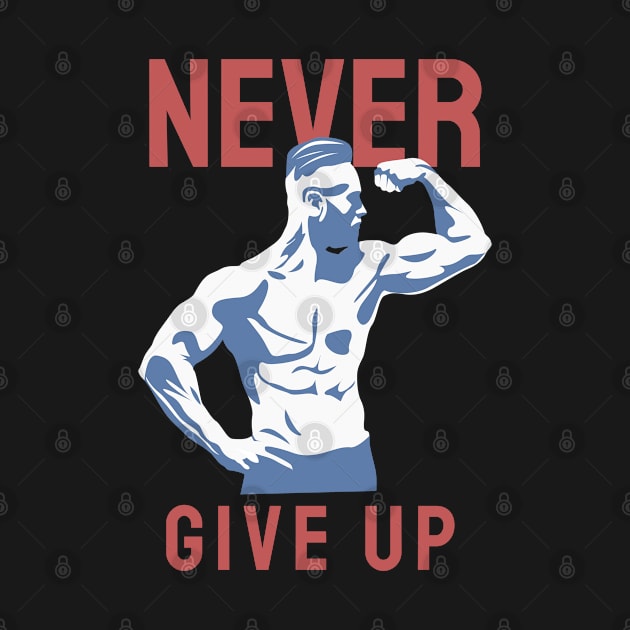 Never give up by BunnyCreative