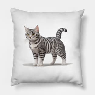 American Shorthair cat Pillow