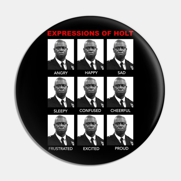 Expressions of Holt Pin by howardedna