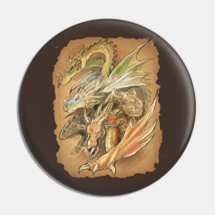 Let there be Dragons Pin