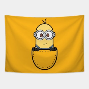 minions kevin in the pocket Tapestry