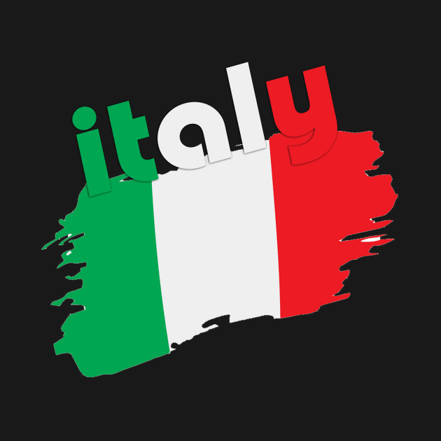 ITALIA T-Shirt Italian Pride Italy Flag Italiana Gift Roots  Italiano Forza Azzurri Colors Unisex T-Shirt by hardworking