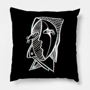 Amazing surreal lines Pillow