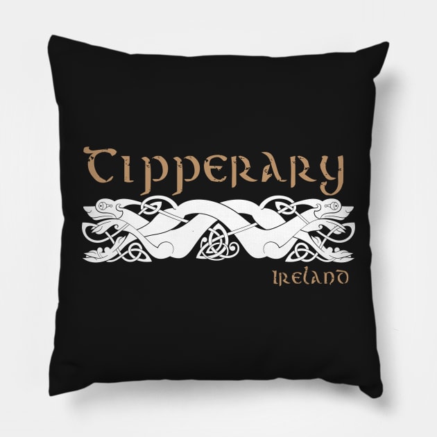 Tipperary, Celtic Design, Ireland Pillow by TrueCelt