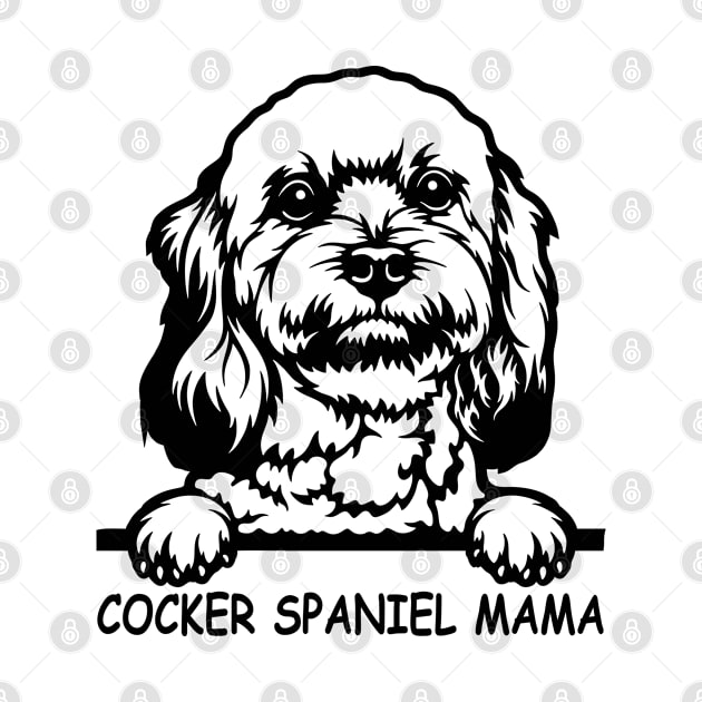 cocker spaniel mom by Design stars 5