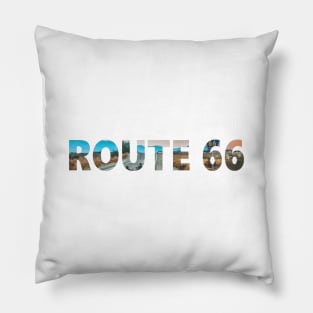 route 66 Pillow