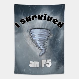 I survive an tornado F5 Tapestry