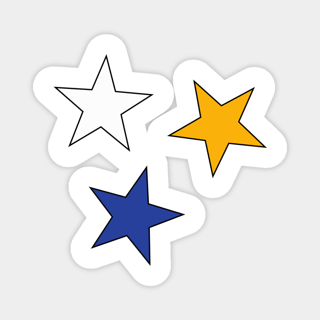 Rollins Star (3-Pack) Sticker Magnet by AashviPatel