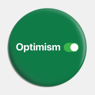 Optimist is on! Pin