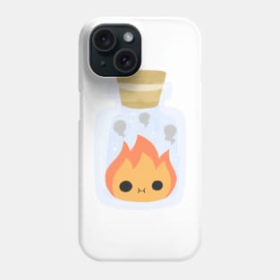 Fire Demon in a bottle Phone Case