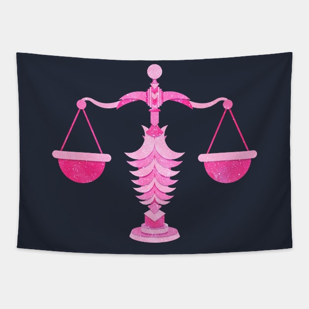 Libra Astrological sign Tapestry by Gemini DayDreamer