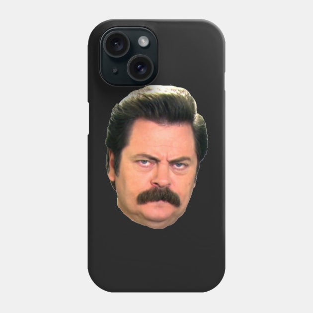Ron Swanson Phone Case by Biscuit25