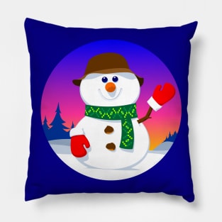 Snowman Pillow