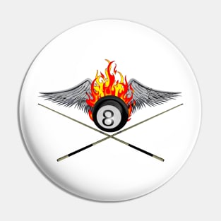 Pool Player Pin