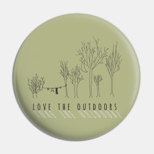 Love The Outdoors Pin