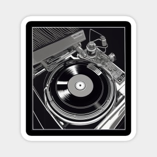 Turntable - Vintage Audio LP Vinyl Record Player Gift Magnet