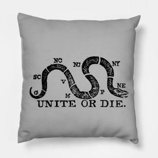 The Unite or Die Pillow