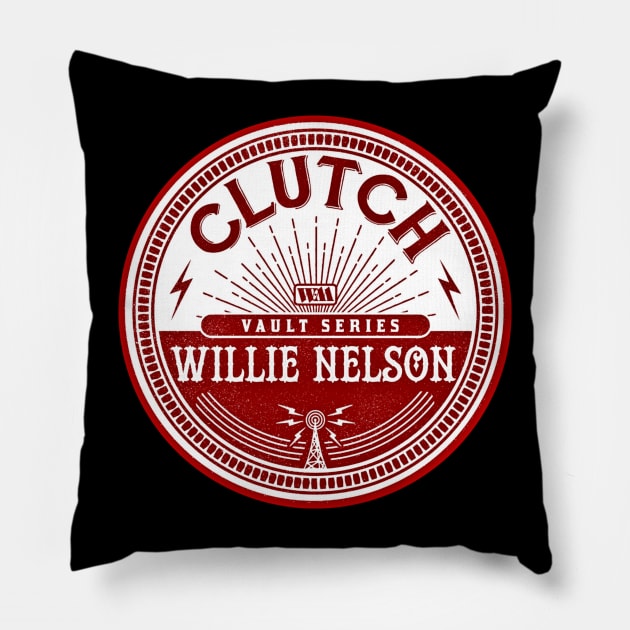 Clutch Vault Fanart Pillow by The seagull strengths