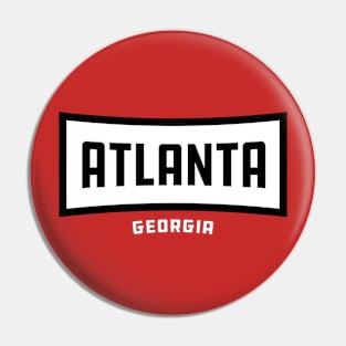 Atlanta, Georgia Pin