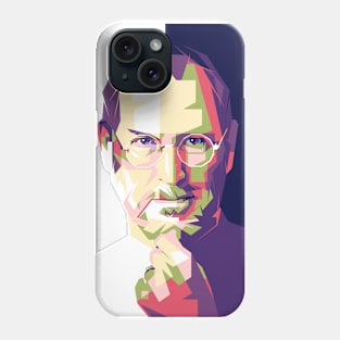 Steve Jobs pop art style Phone Case