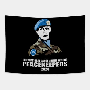 International Day of UN Peacekeepers 2024 Tapestry