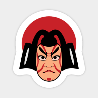 Japanese kabuki Magnet