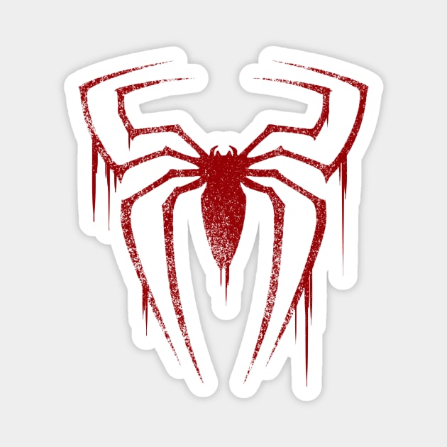 Spider Symbol (Red) Magnet by VanHand