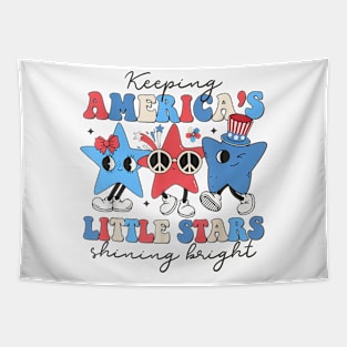 Pediatric Nurse 4th of July Little Stars Shining Bright Tapestry