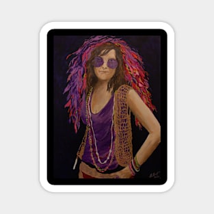 "Janis' Bohemian Rhapsody" Magnet