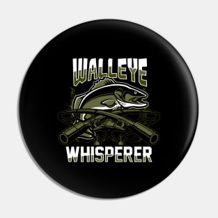 Walleye whisperer Pin