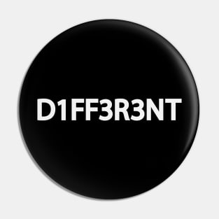 Different being different in a creative way Pin