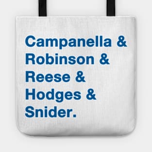 1950 Dodger Greats Tote