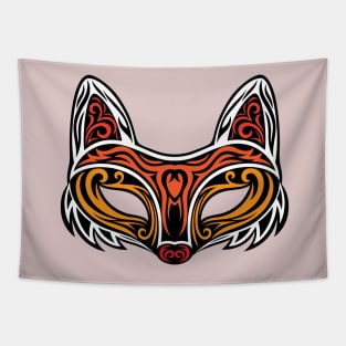 Fox Mask Tapestry