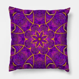 Mandala of Spiritual Wholeness Pillow