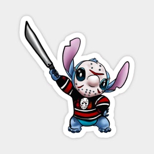 Jason Voorhees Stitch Magnet