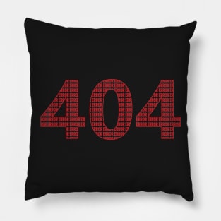 Error 404 Pillow