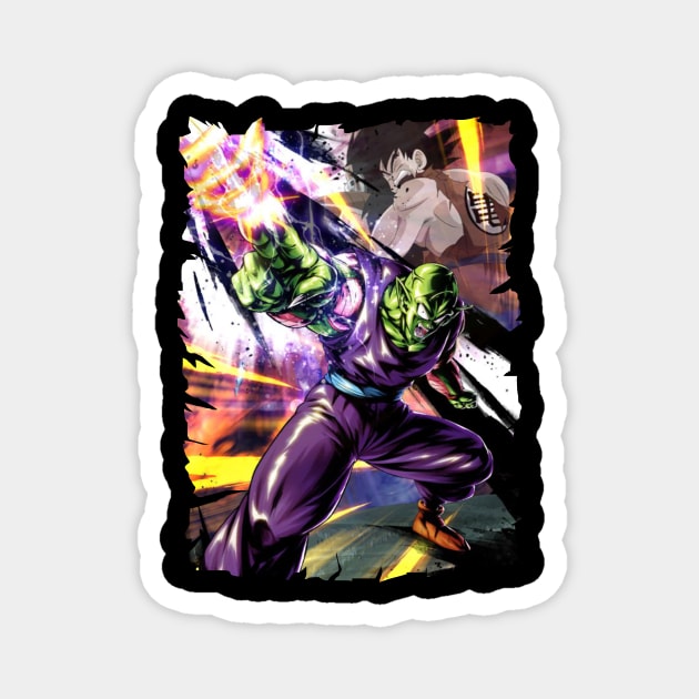 PICCOLO ANIME MERCHANDISE Magnet by Rons Frogss