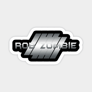 Metallic illustration Rob Zombie Magnet