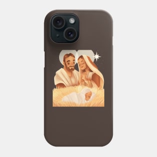 Nativity Illustration Phone Case