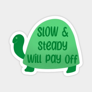 Slow and Steady Turtle Magnet