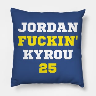 Jordan F*ckin' Kyrou Pillow