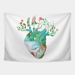 Floral Heart	Living that Nurse Life Tapestry