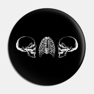 skull head Pin