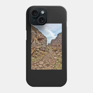 Rugged Rift Valley Trail - Thingvellir Phone Case