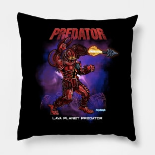 Lava planet Predator Pillow