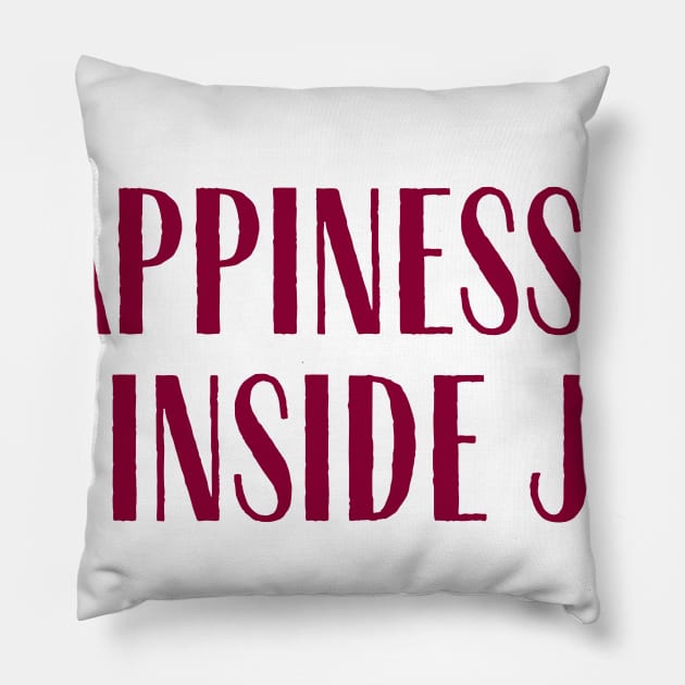 An Inside Job Pillow by ryanmcintire1232