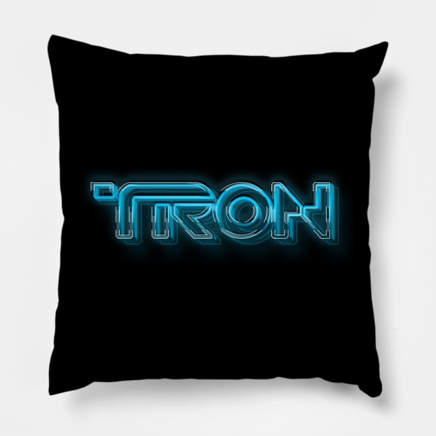 Tron Legacy 3D Pillow by RetroZest